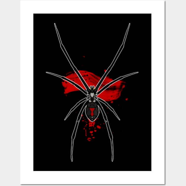 SPIDER TATTOONIMAL Wall Art by Kongrills